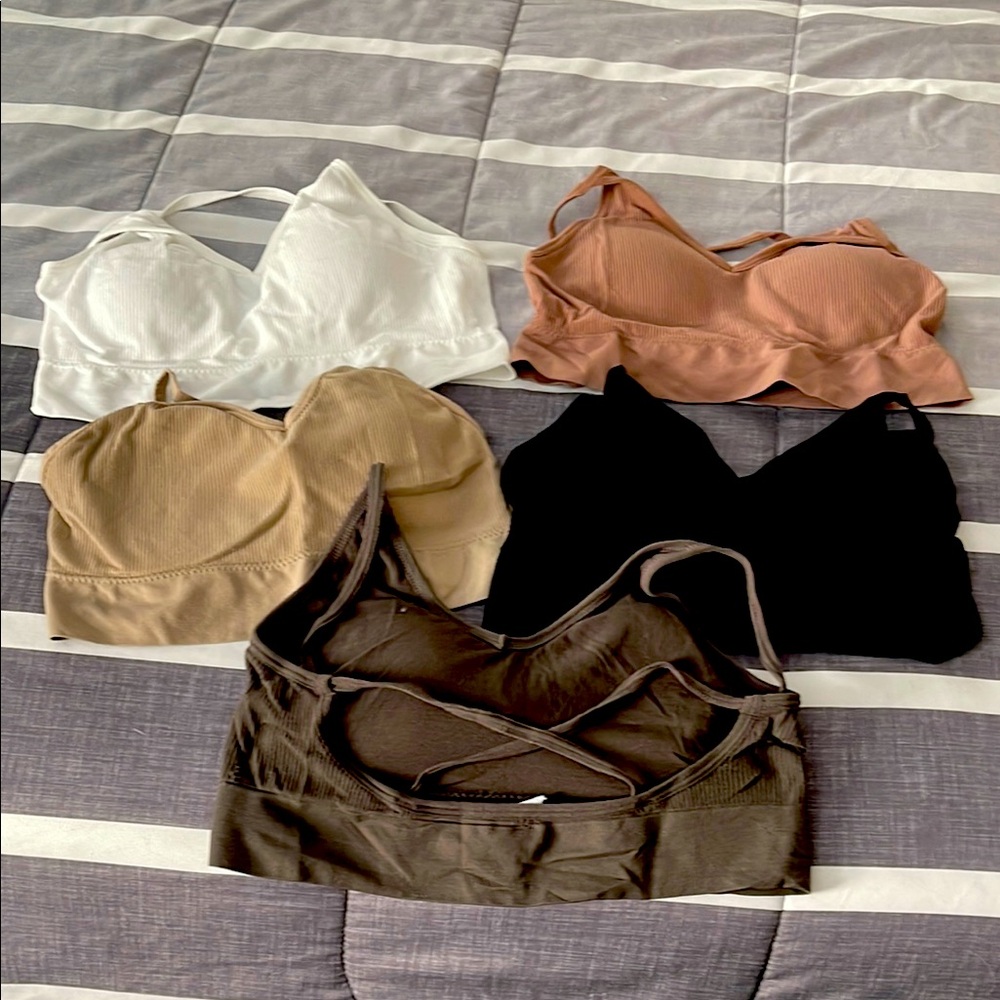 Ribbed Sports Bras